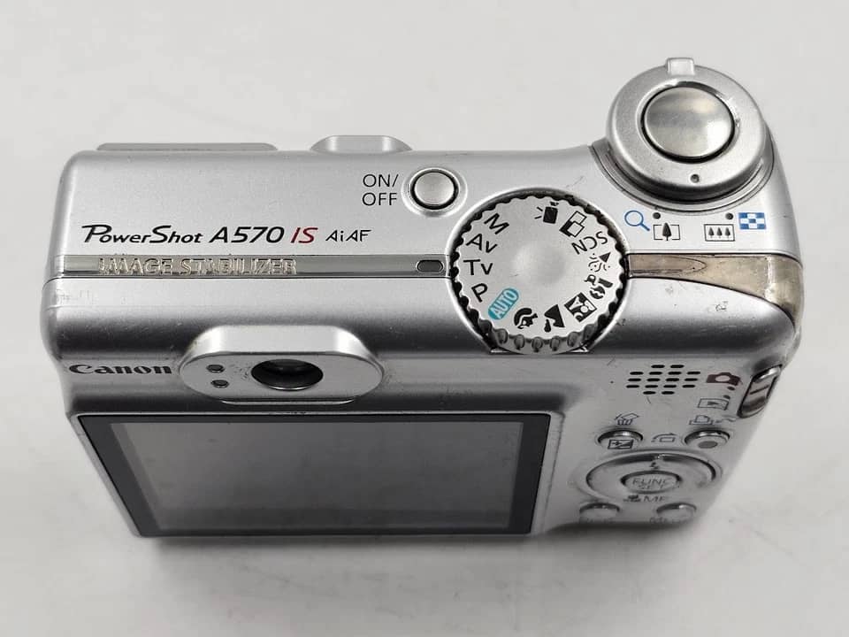 Canon PowerShot A570 IS Digital Cameras Silver New Body Only