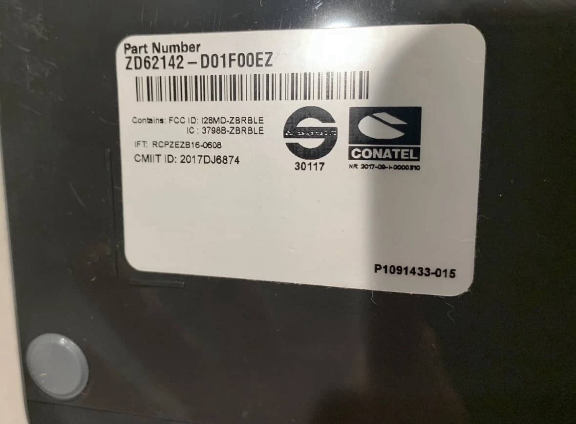 Zebra ZD620 Printers New