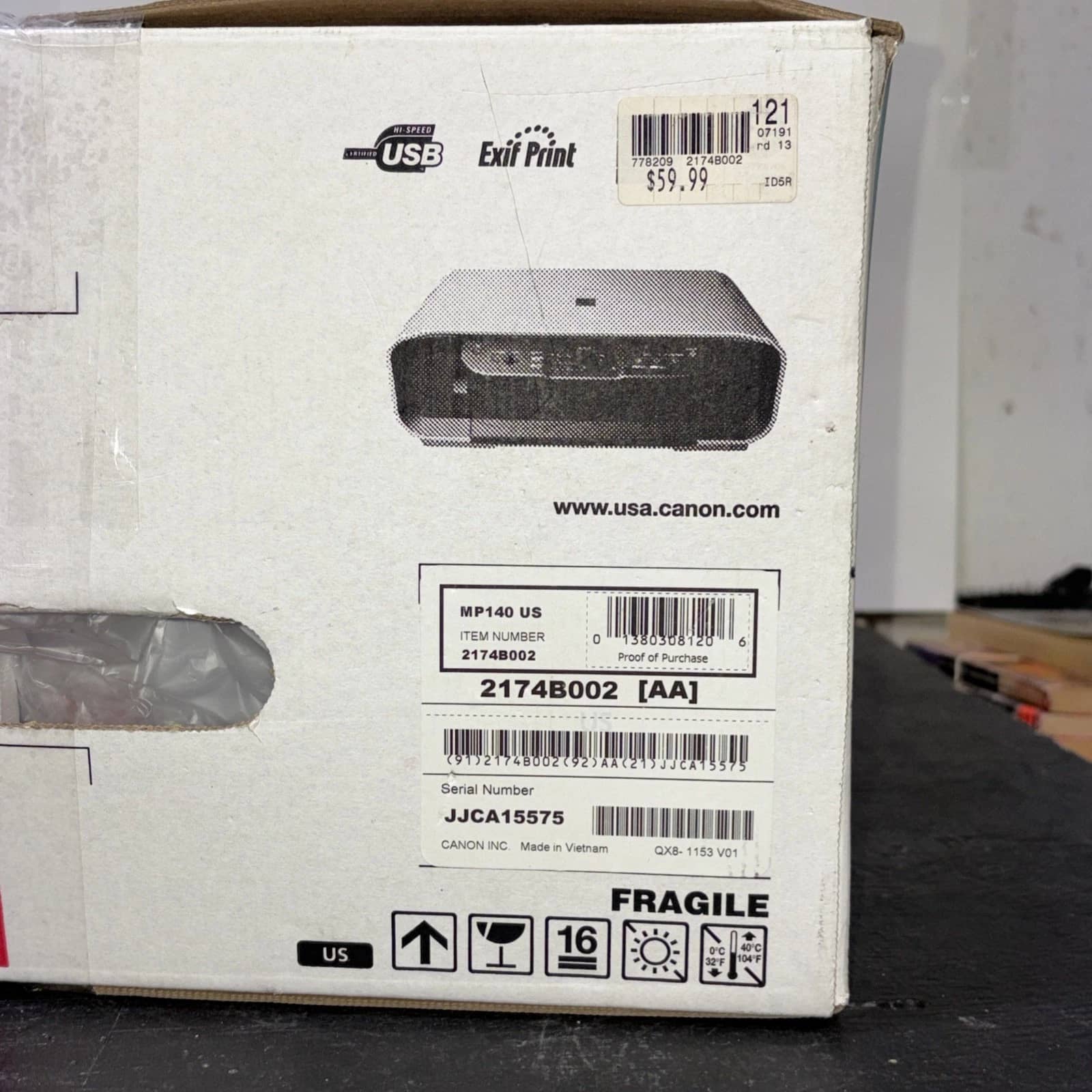 Canon PIXMA MP140 Printers Open-Box Excellent