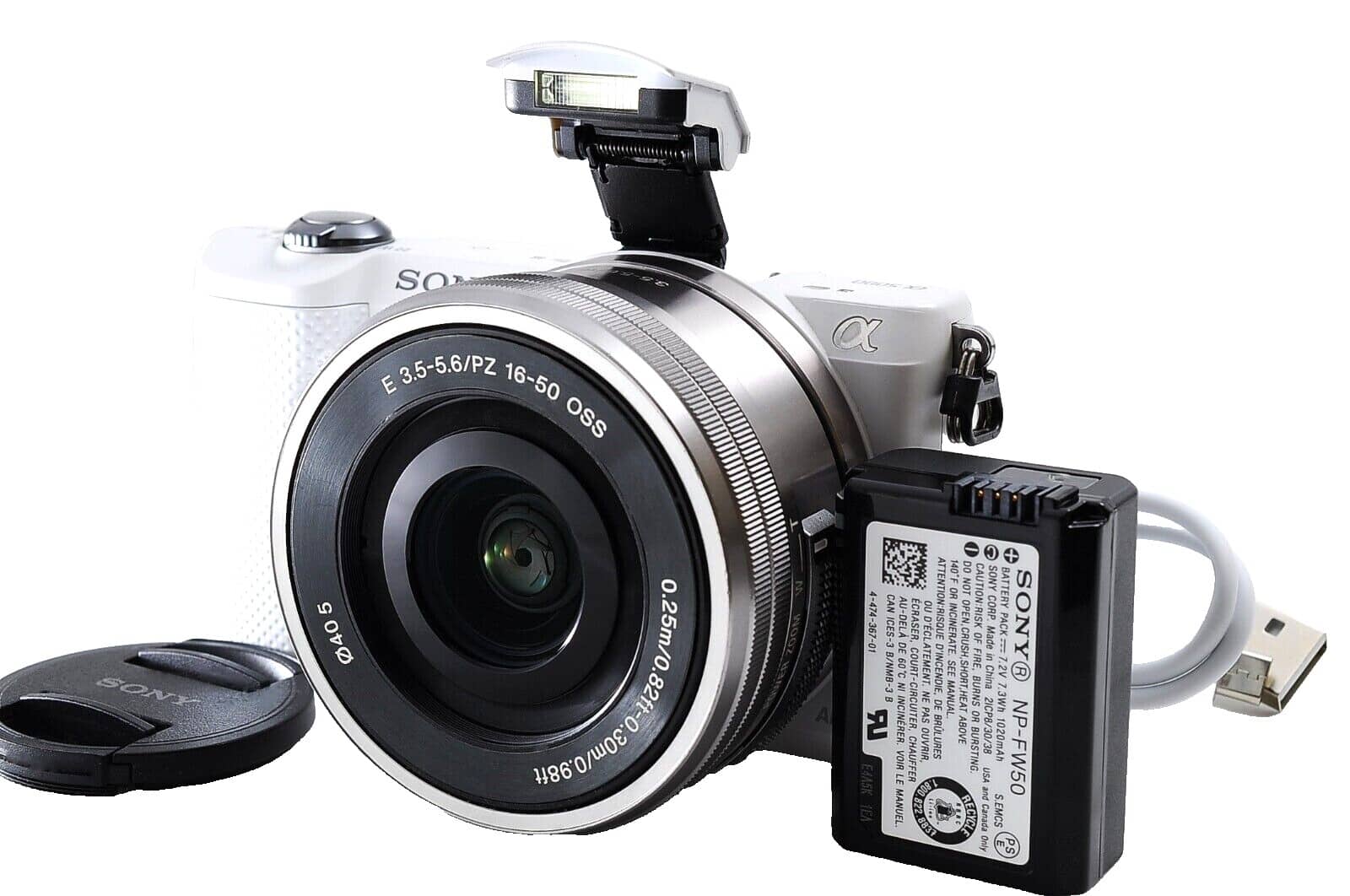 Sony Alpha 5000 Digital Cameras Black New 16-50mm Kit