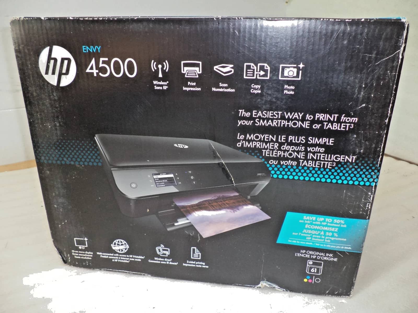 HP 4500 Wireless Printers Used - Good