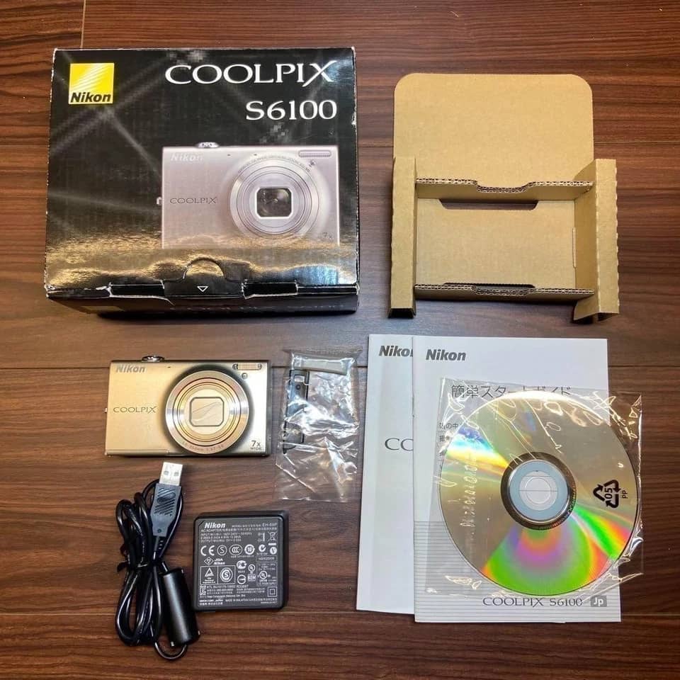 Nikon s6100 Digital Cameras Silver New Body Only