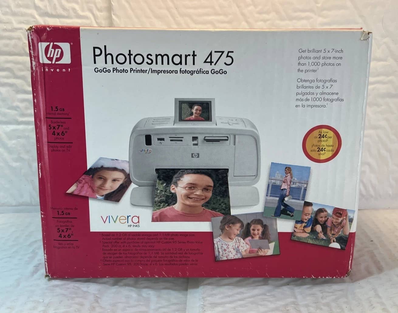 HP Photosmart 475 Printers New