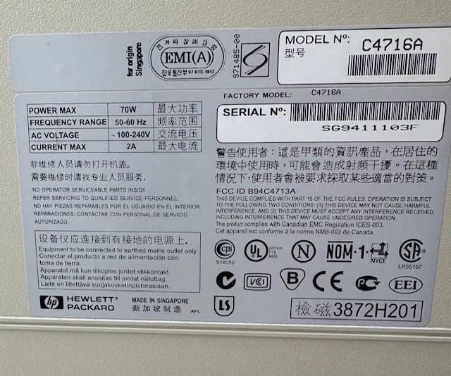 HP DesignJet 450C Printers Used - Good