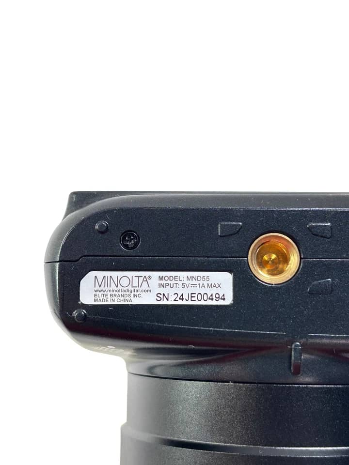 Minolta MND55 Digital Cameras Black New Body Only