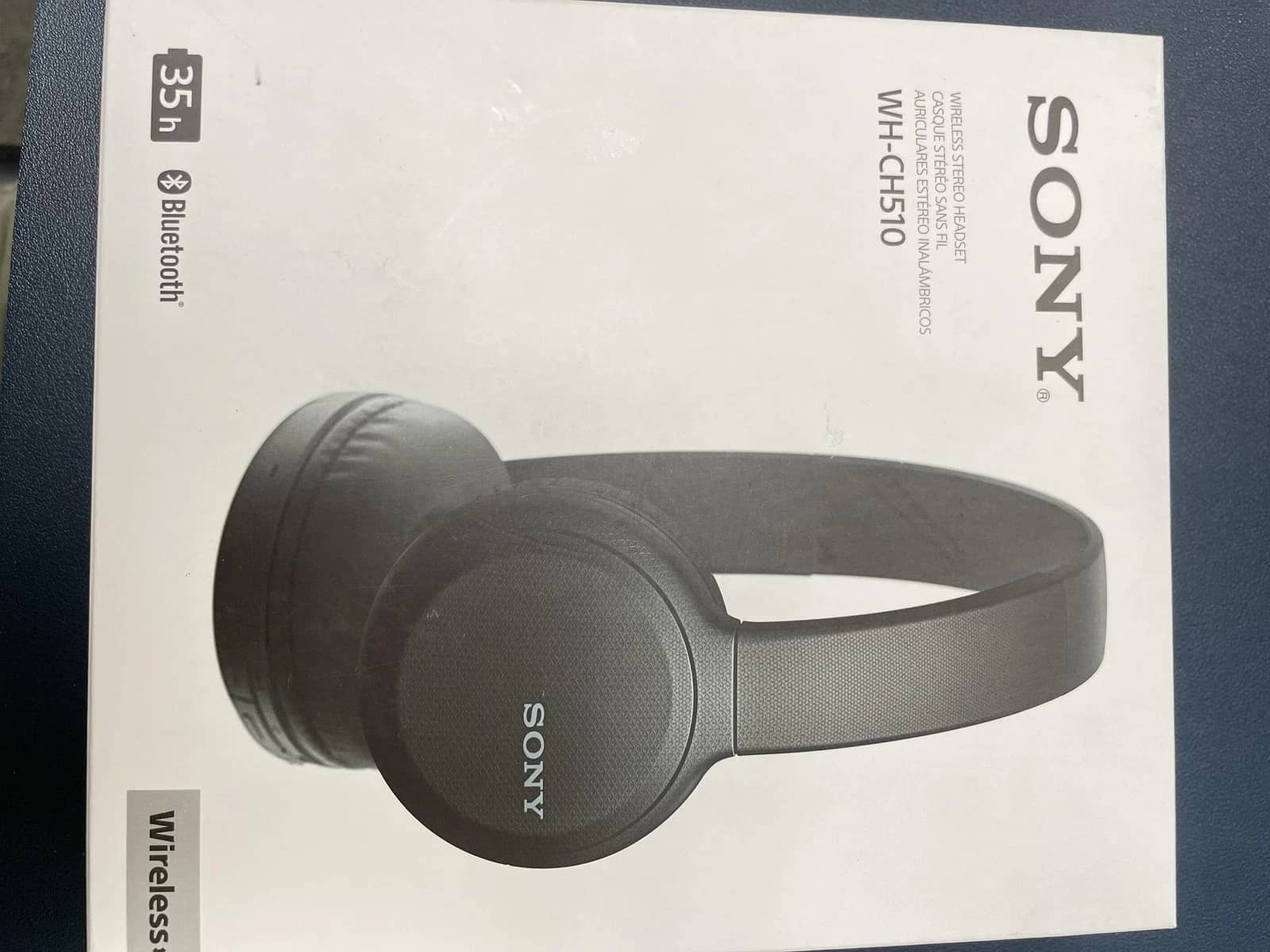 Sony WH-CH510 Headphones & Earbuds Black New