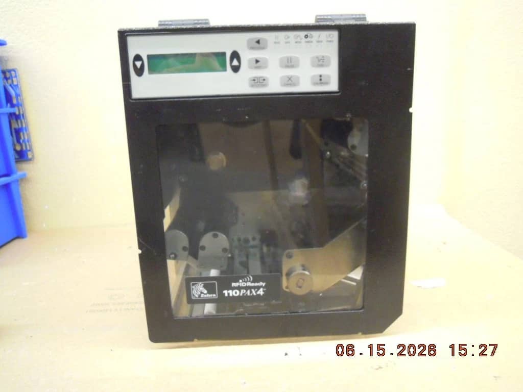 Zebra 110PAX4 Printers Used - Good