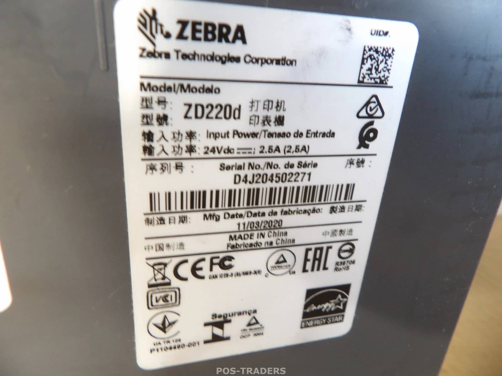 Zebra ZD220d Printers New