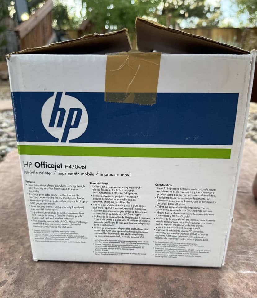 HP H470wbt Printers New