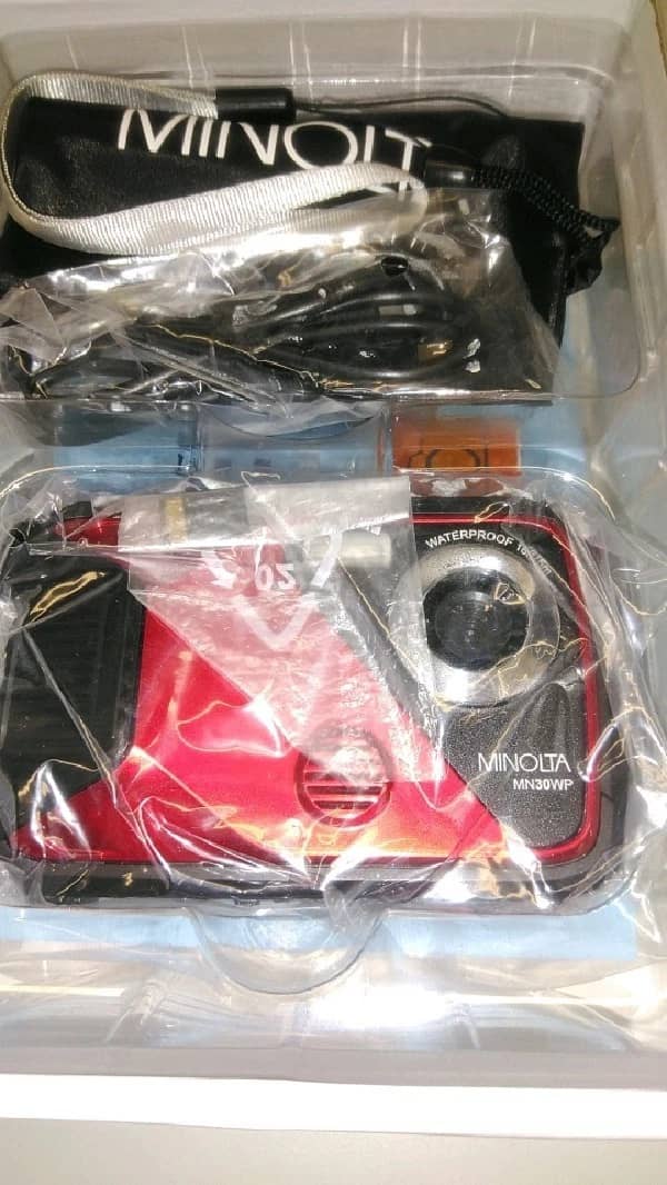 Minolta MN30WP Digital Cameras Blue New Body Only