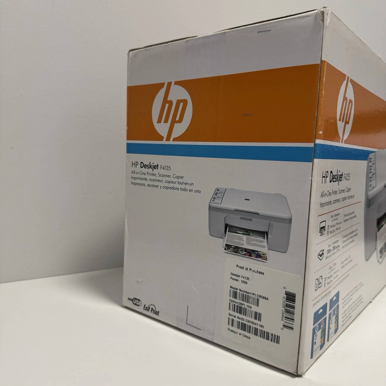 HP Deskjet F4135 Printers Open-Box Excellent