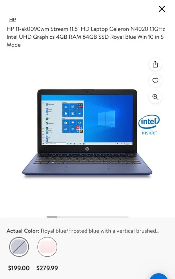 HP Stream 11 Computers