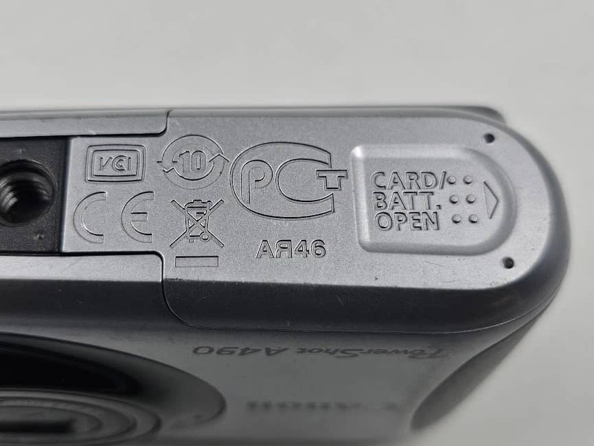 Canon PowerShot A490 Digital Cameras Silver New Body Only