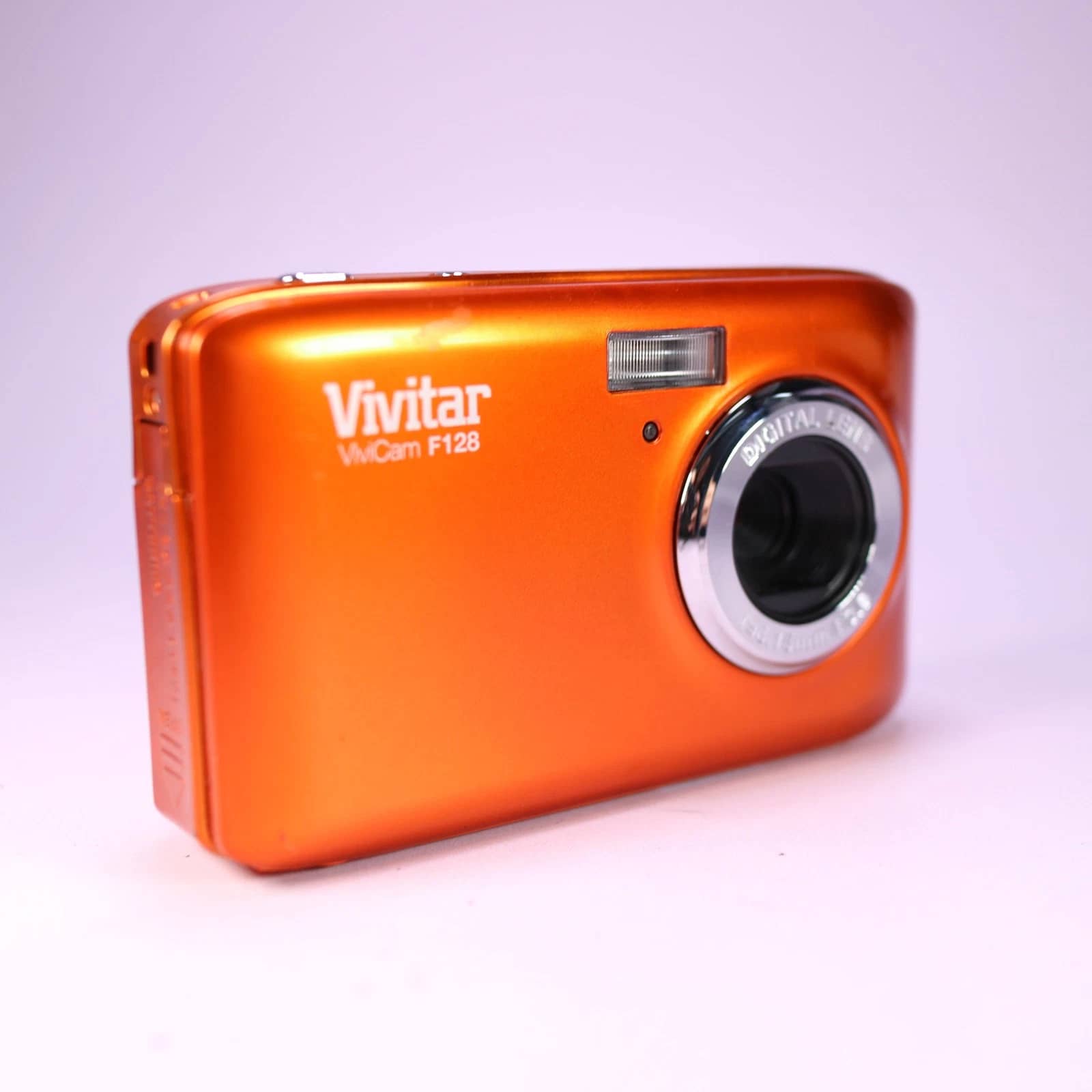 Vivitar ViviCam F128 Digital Cameras Black New Body Only