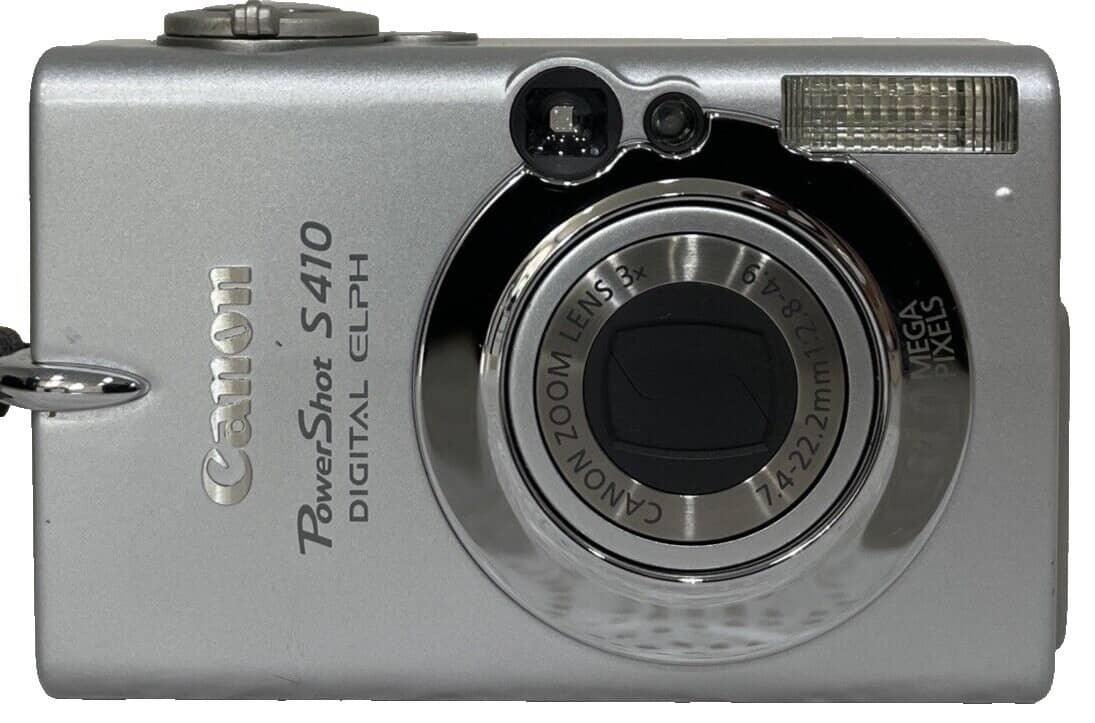 Canon PowerShot SD20 Digital Cameras Silver Used - Good Body Only