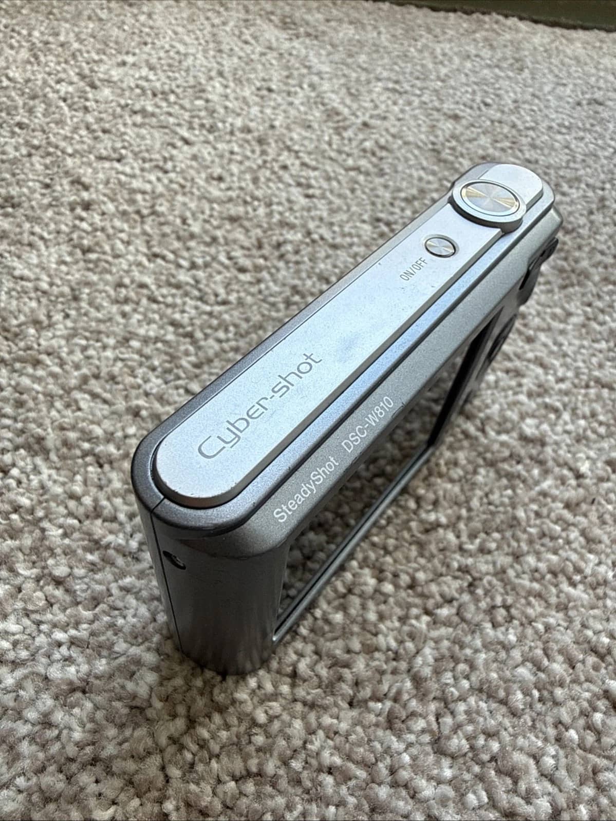 Sony Cyber-shot DSC-W810 Digital Cameras Silver Used - Good Body Only