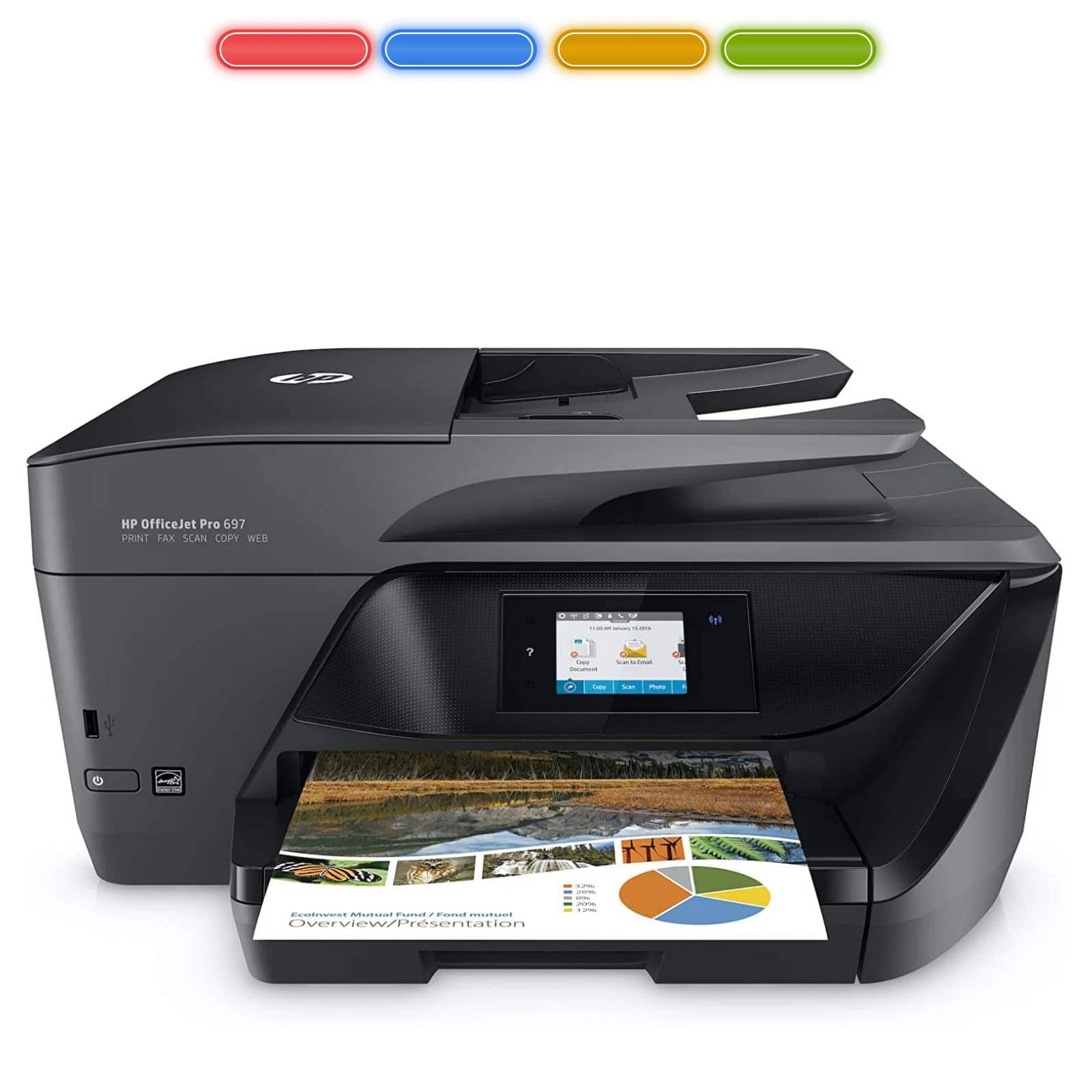 HP HP OfficeJet Pro 6978 Printers Black Used - Good