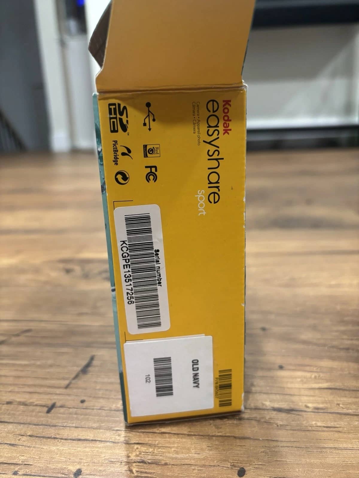 Kodak EasyShare Sport C123 Digital Cameras Blue New Body Only