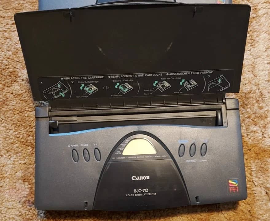 Canon BJ-30;BJ-70, BJ-80 Printers Used - Good