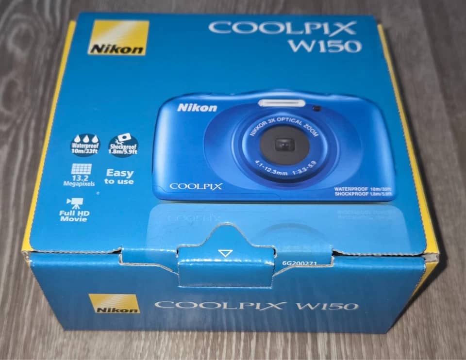 Nikon COOLPIX W150 Digital Cameras White New Body Only