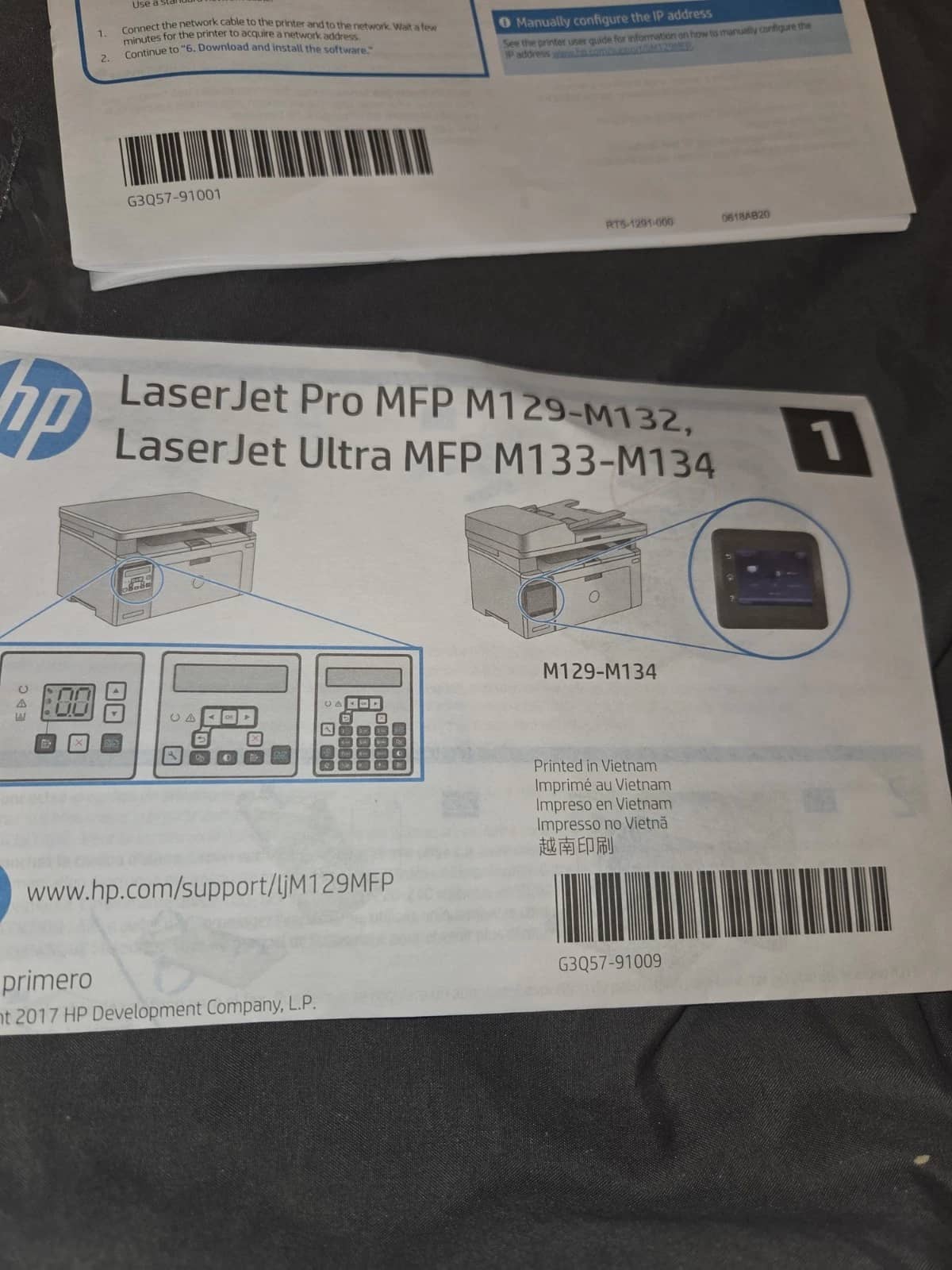 HP m129-m132 Printers Open-Box Excellent