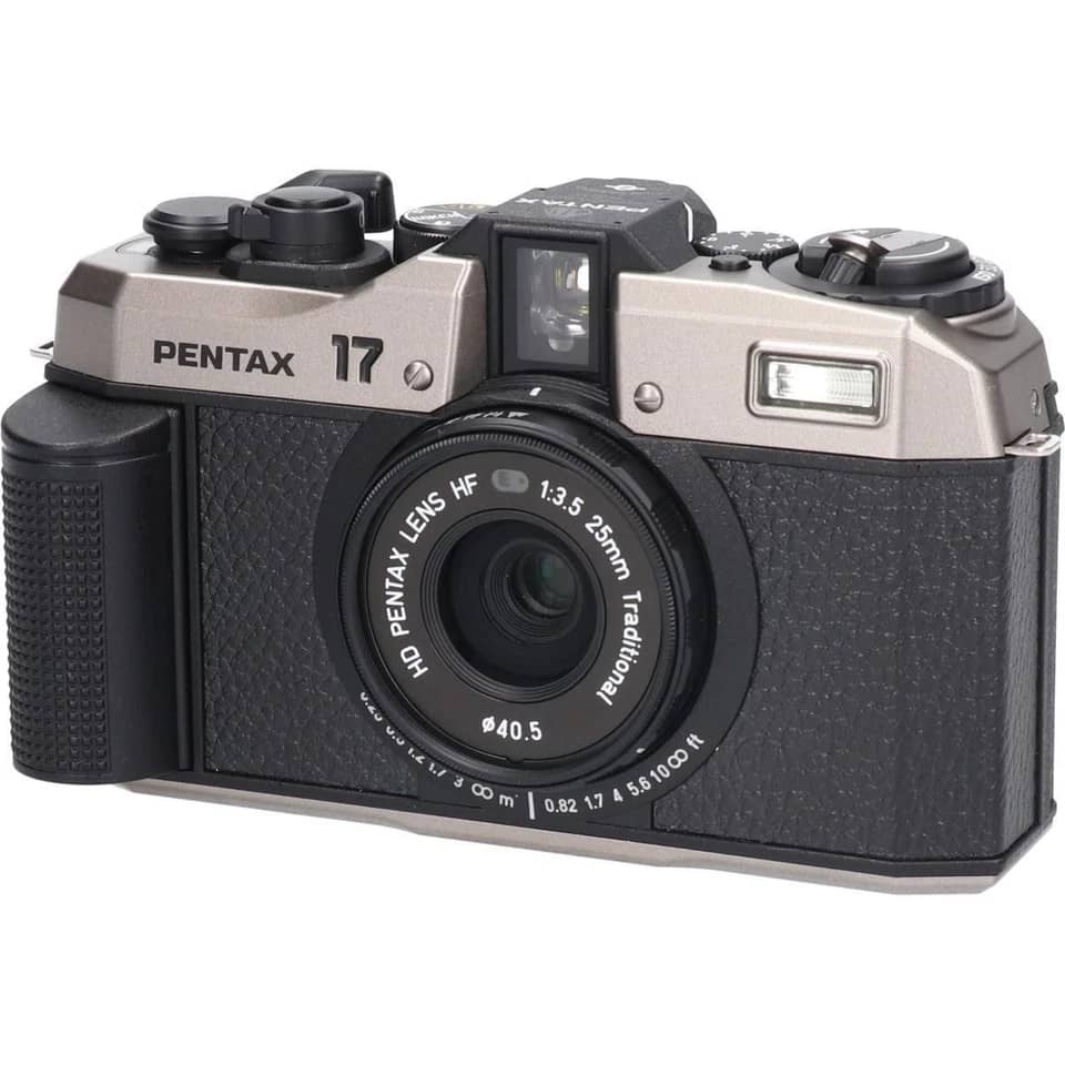 Pentax 17 Digital Cameras Silver New Body Only