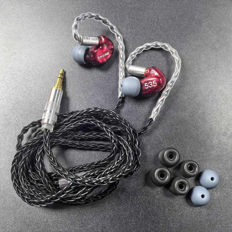 Shure SE535LTD Headphones & Earbuds Red New