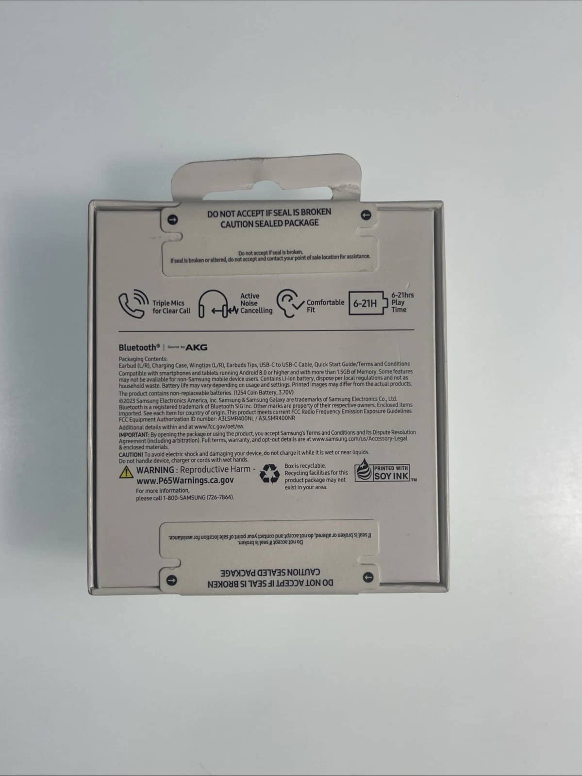 Samsung Galaxy Buds FE Wireless Earbud Headphones & Earbuds Gray New
