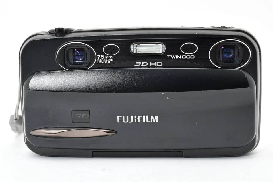 Fujifilm FinePix REAL 3D W3 Digital Cameras Black New Body Only