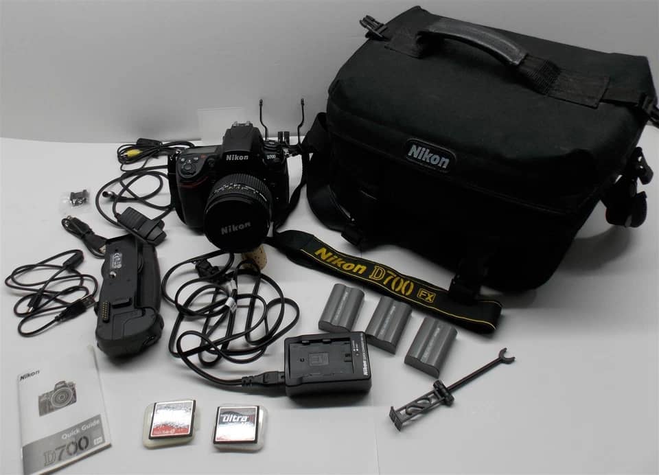Nikon D700 Digital Cameras Black New Body Only