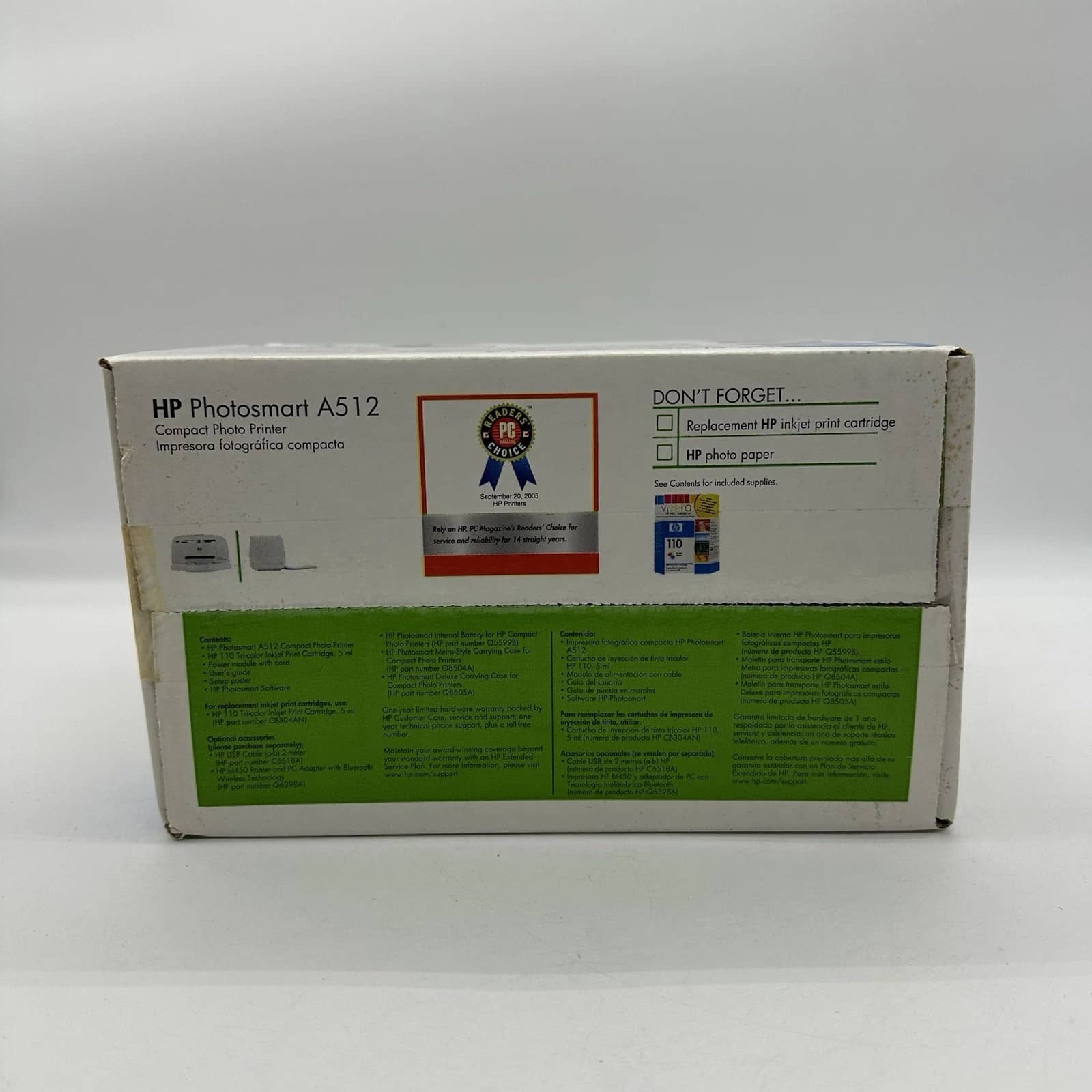 HP Photosmart A512 Printers New