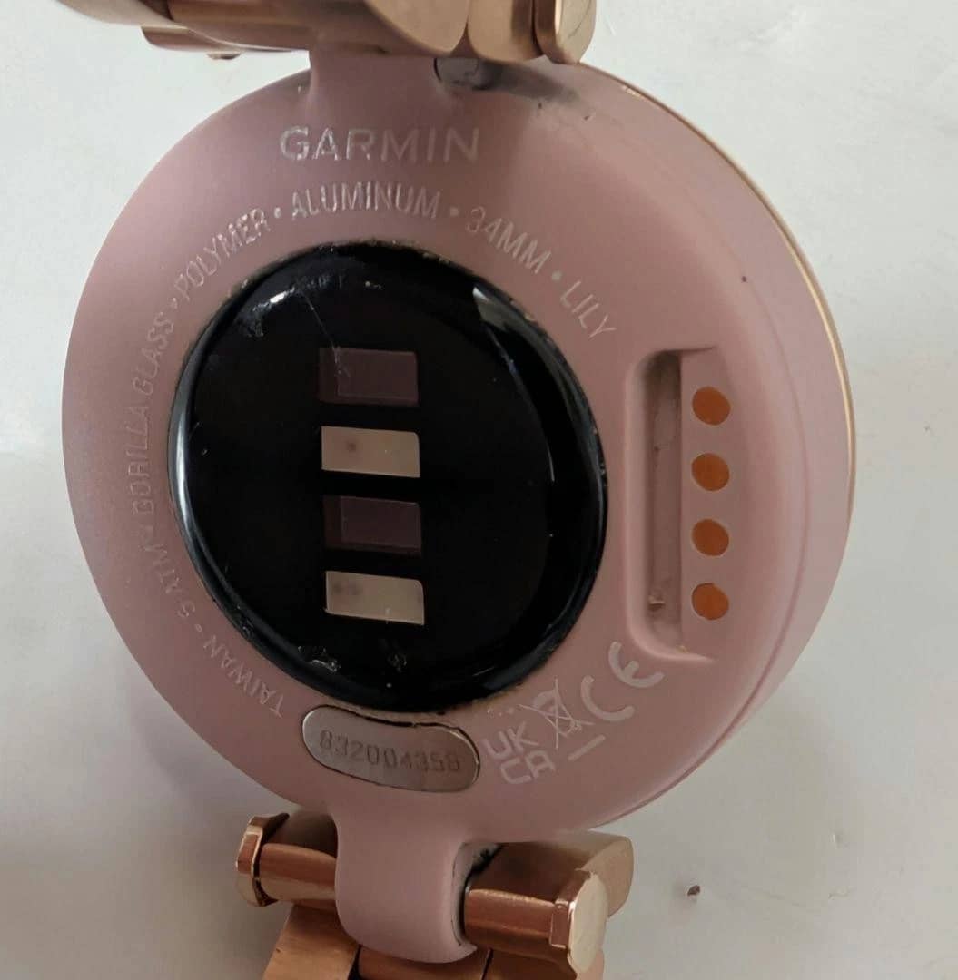 Garmin Lily Sport Smartwatches Rose Gold 34mm New