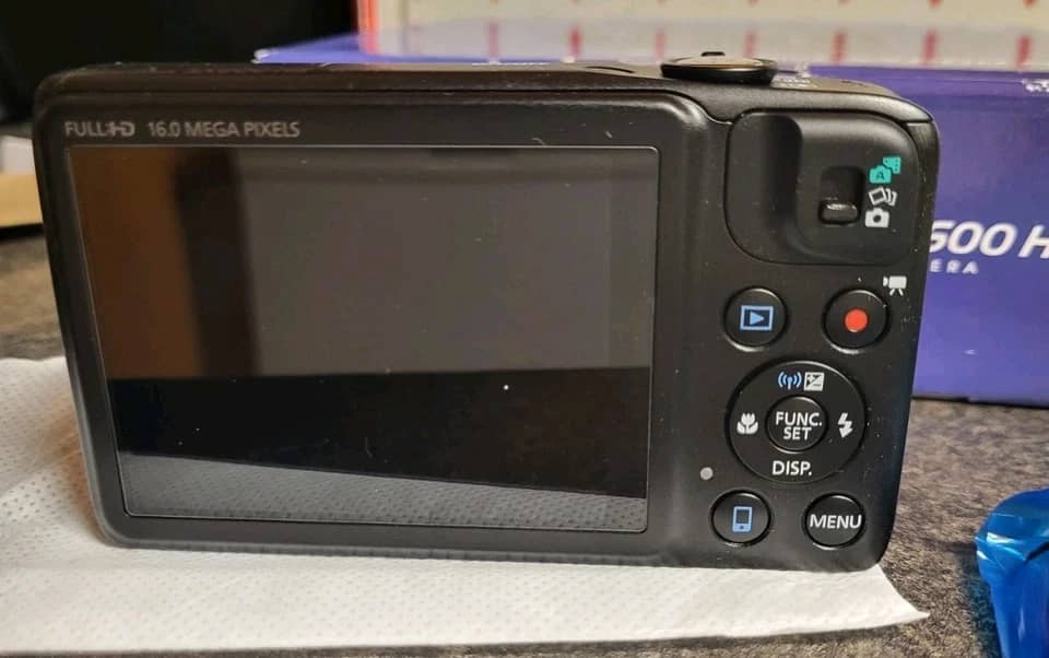 Canon PowerShot SX600 HS Digital Cameras Red Used - Good Body Only