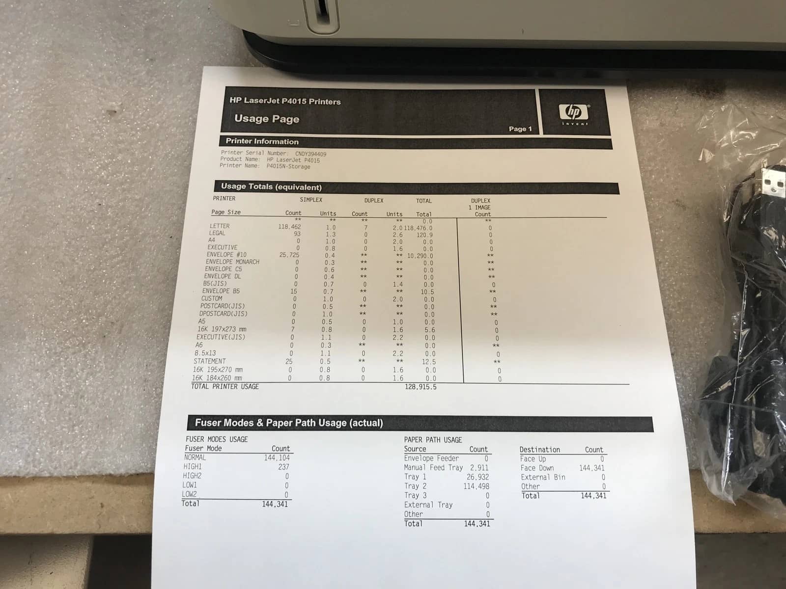 HP CB526A Printers Refurbished - Excellent