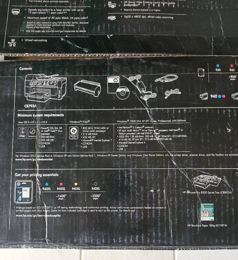 HP 8500 Edition Printers New