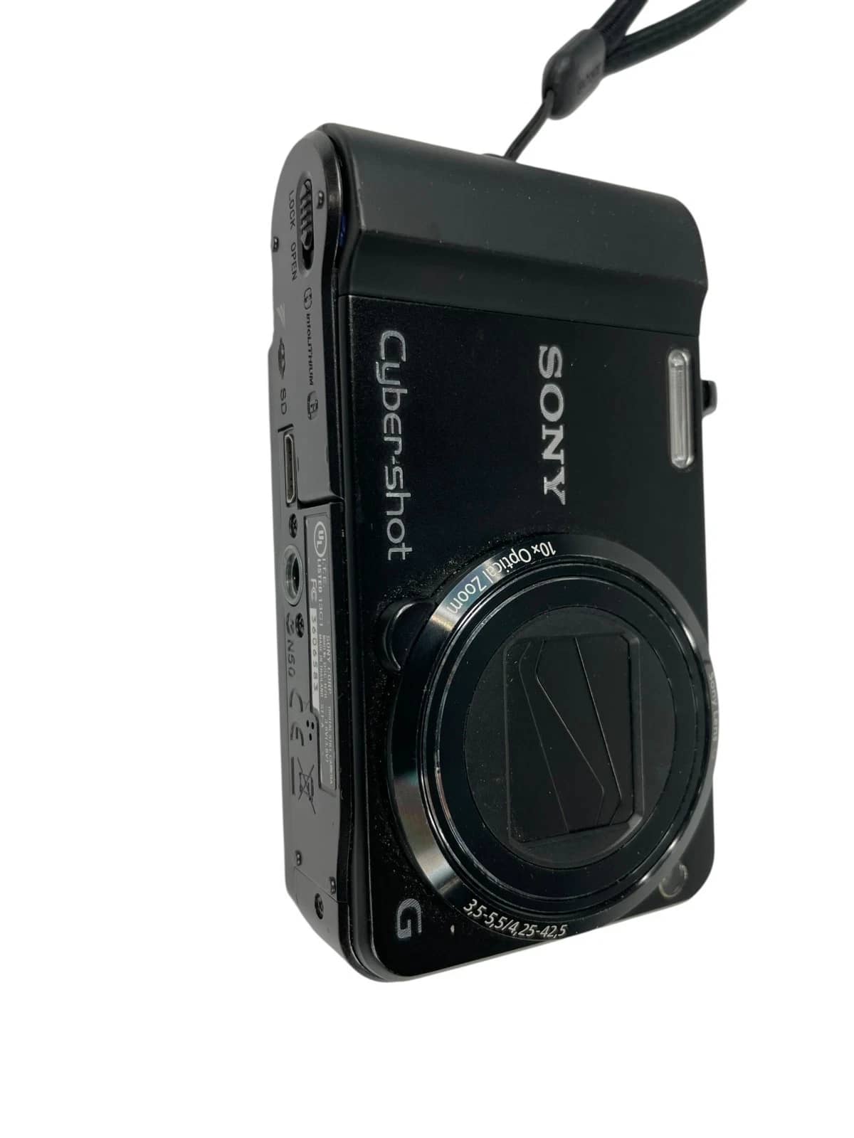 Sony Cyber-shot DSC-H70 Digital Cameras Black For parts or not working Body Only