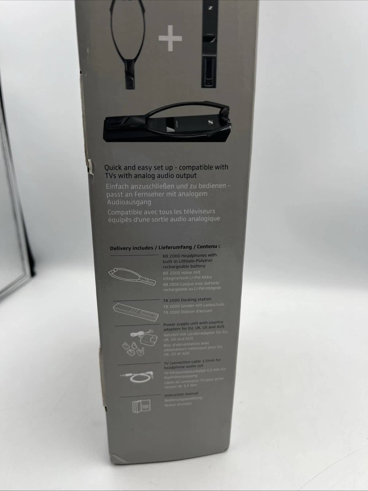 Sennheiser RS 2000 Headphones & Earbuds Black New