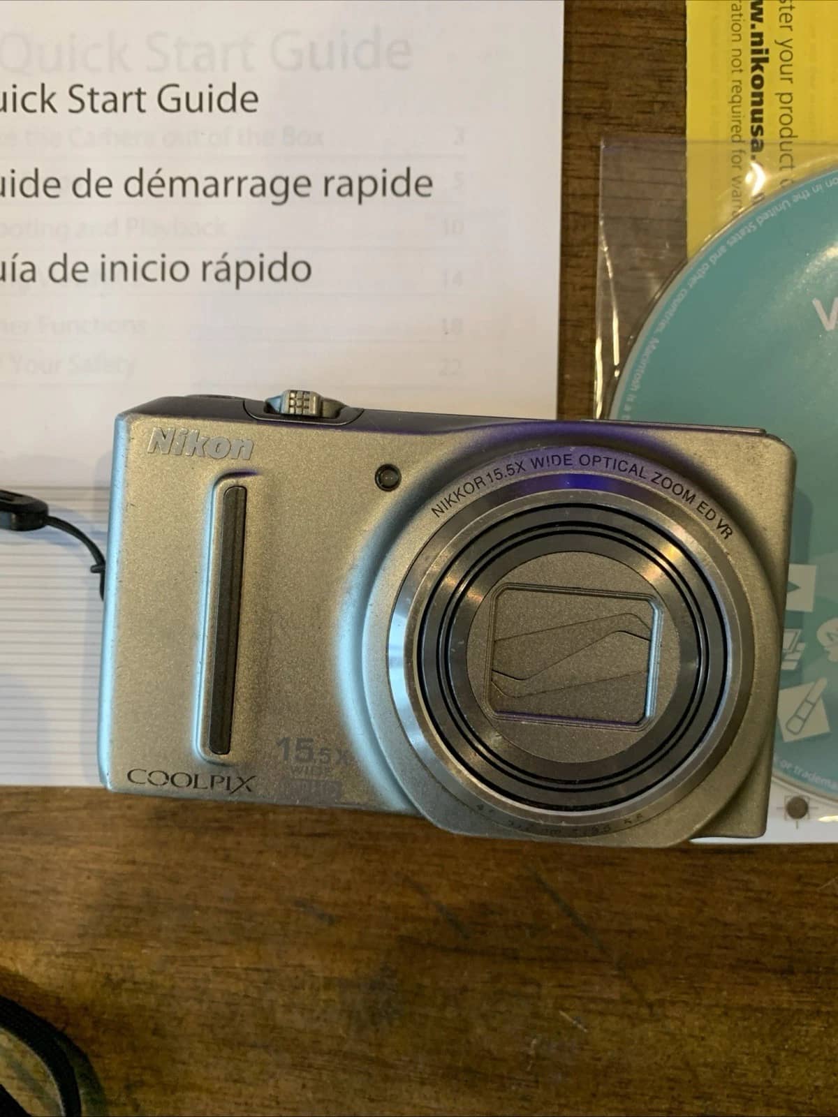 Nikon s9050 Digital Cameras Silver New Body Only