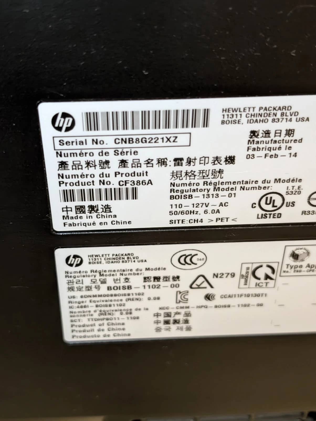 HP CF386A Printers Used - Good