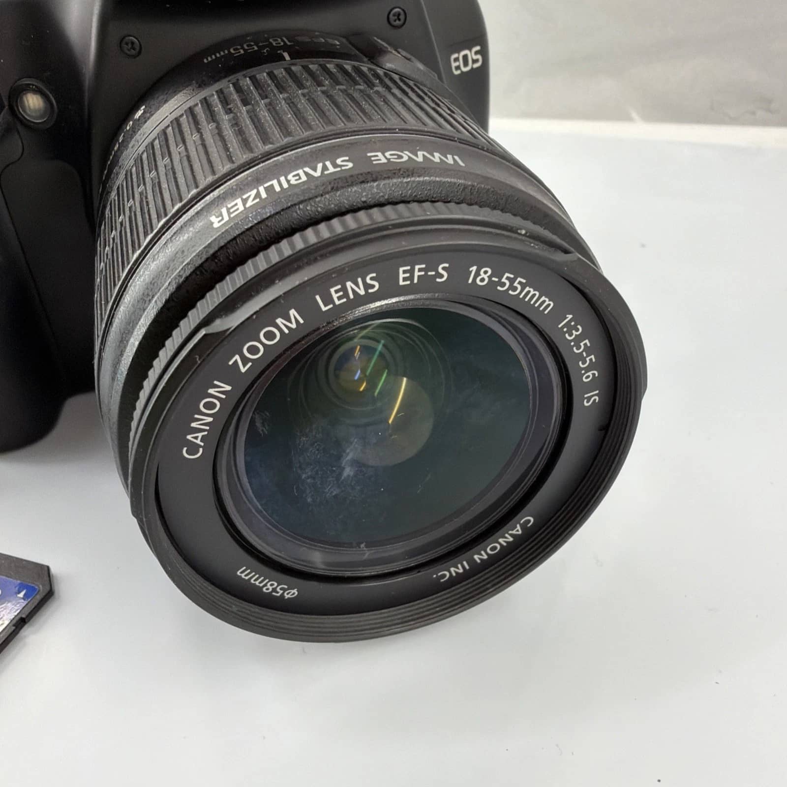 Canon DS126191 Digital Cameras Black Used - Good w/ 18-55mm Kit