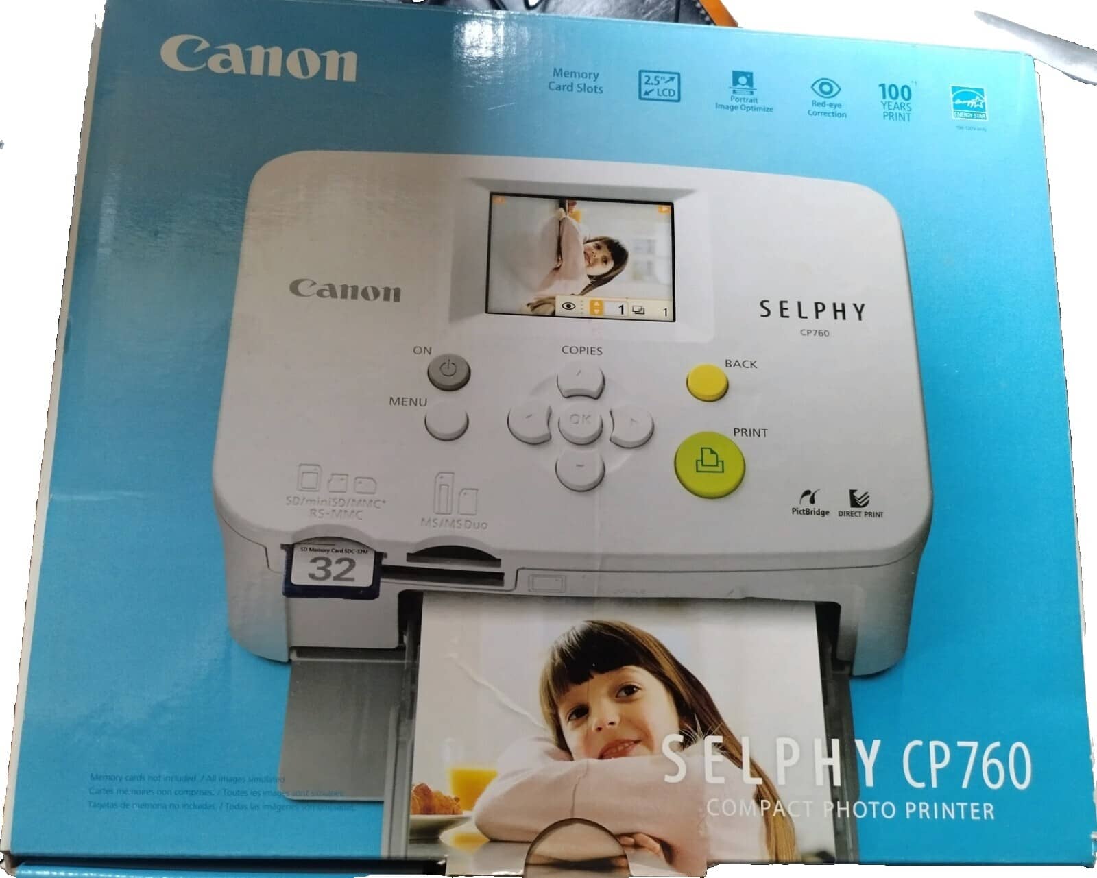 Canon SELPHY ES30 Printers Open-Box Excellent