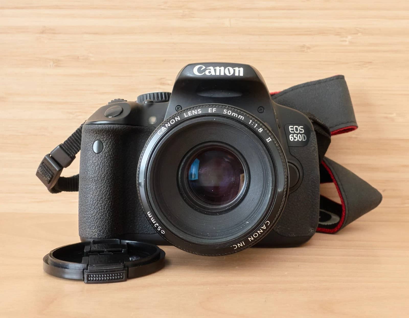 Canon EOS 650D Digital Cameras Black Used - Good Body Only