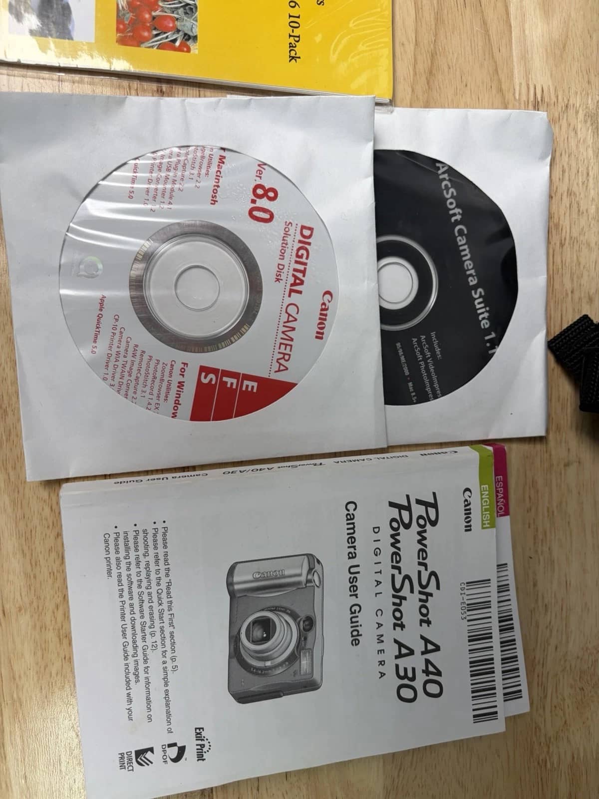 Canon PowerShot A40 Digital Cameras Gray New Body Only