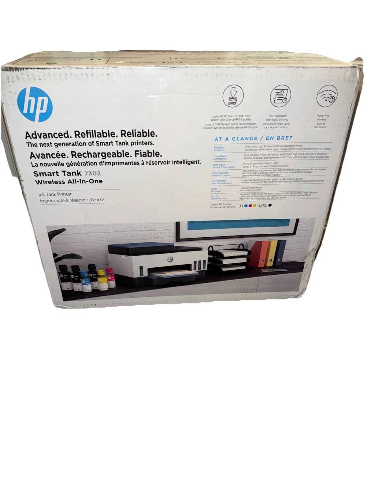 HP Smart Tank 7302 Printers Used - Good
