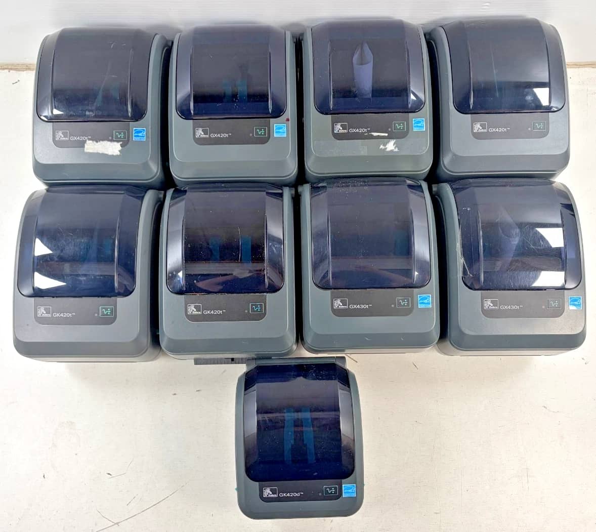 Zebra GK 420T AND GX420T Printers For parts or not working