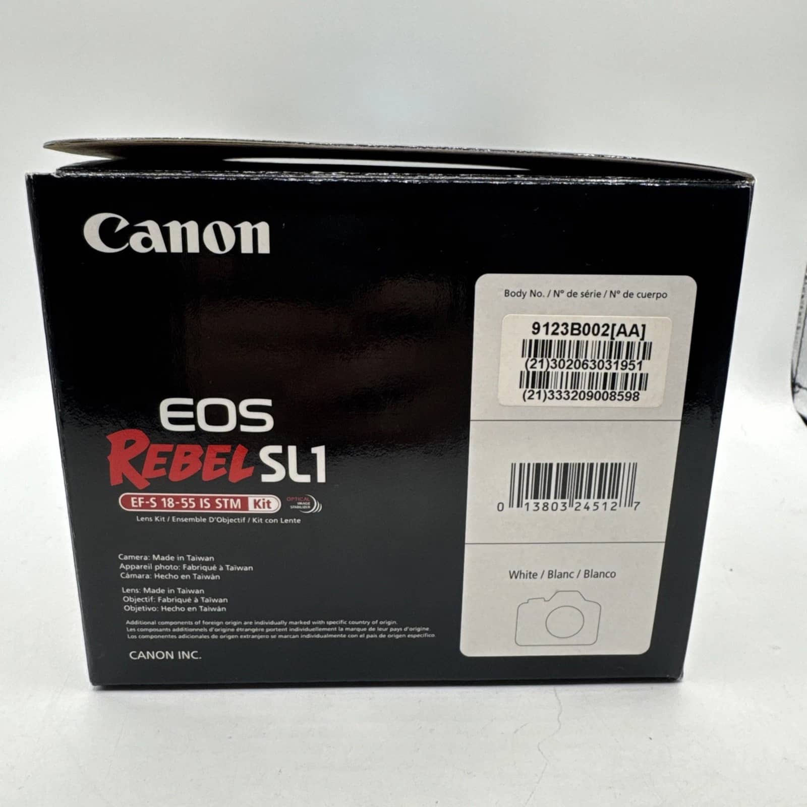 Canon EOS Rebel SL1 Digital Cameras Black New w/ 18-55mm Kit
