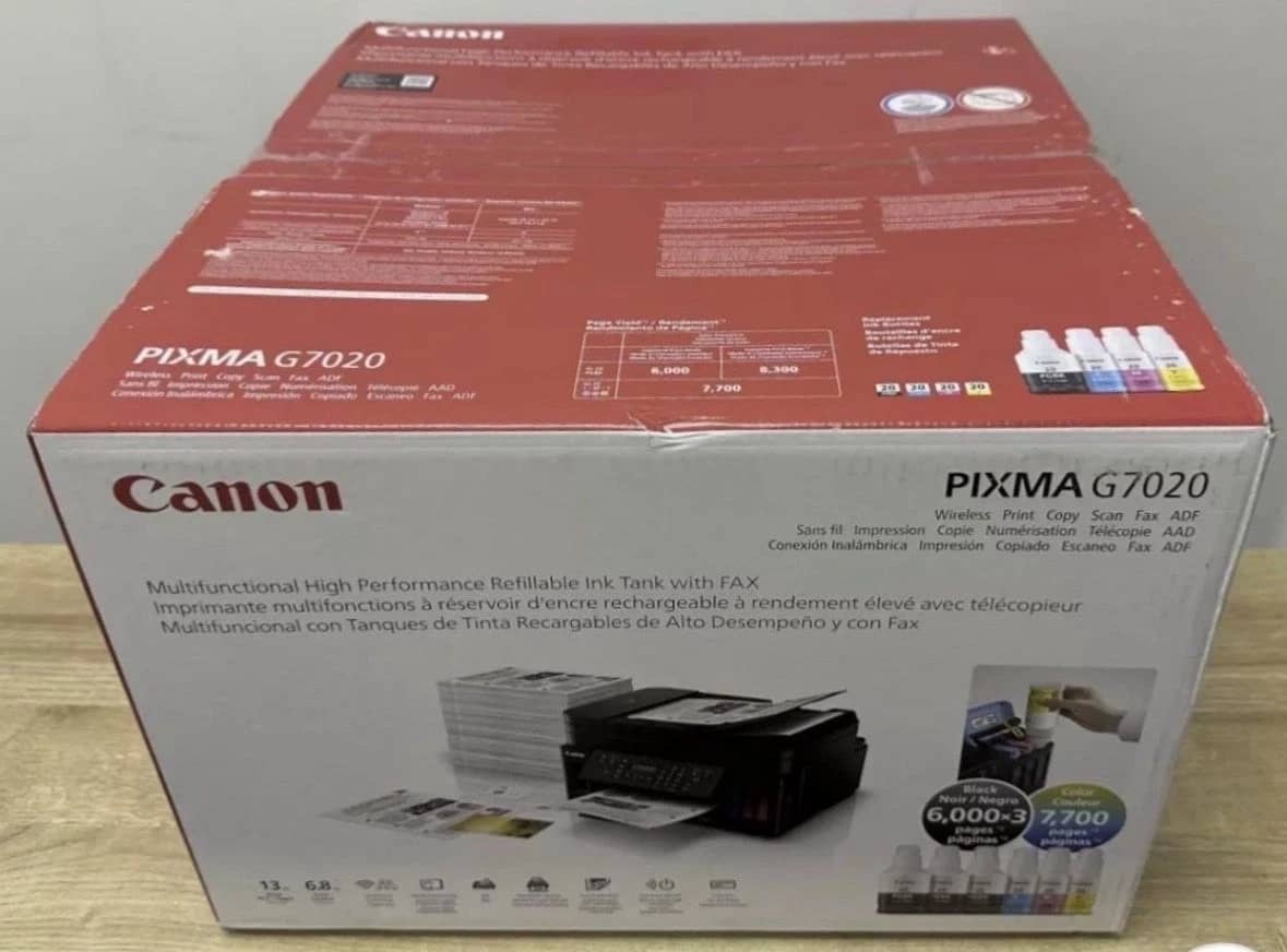Canon PIXMA G7020 Printers Used - Good