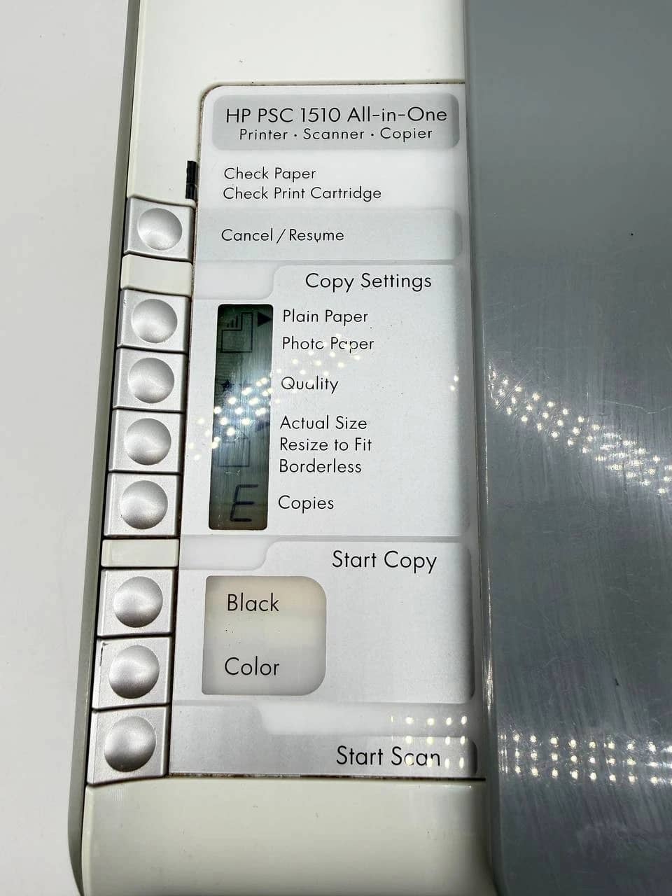HP PSC 1500 Series Printers For parts or not working