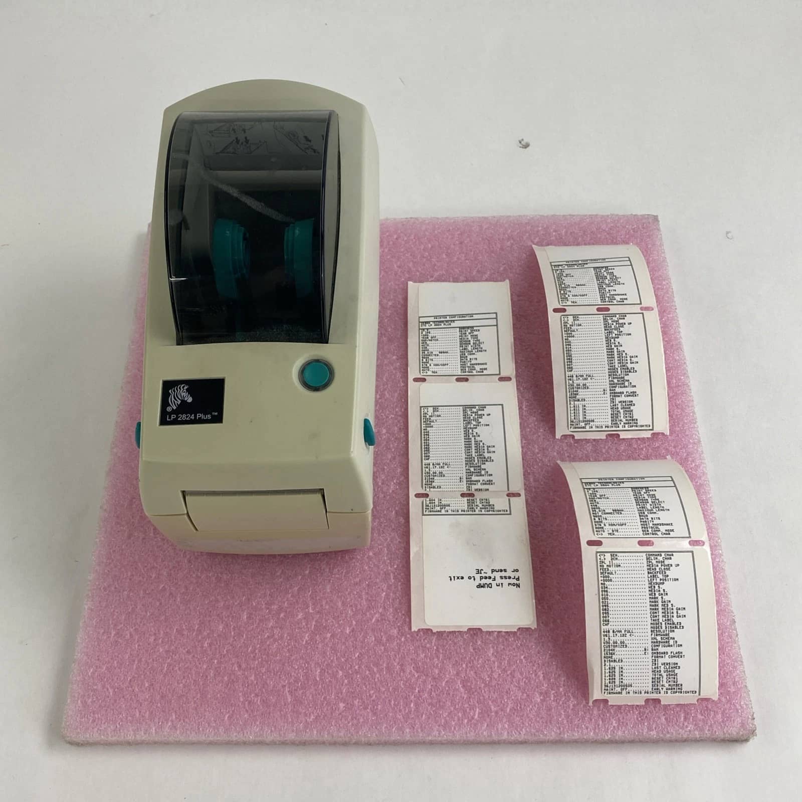 Zebra ZTC LR2824 Plus Printers Used - Good