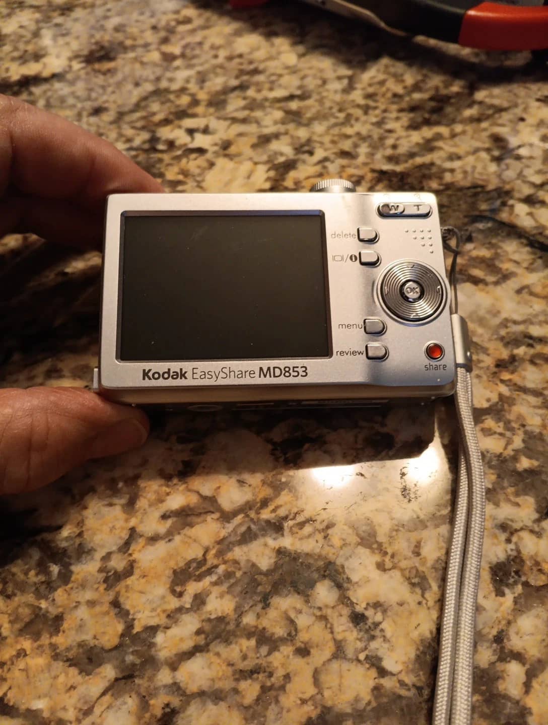 Kodak EasyShare MD853 Digital Cameras Silver Used - Good Body Only